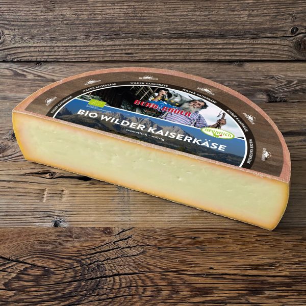 006337 BB Bio Wilder Kaiserkäse ca. 3 kg Hlb_mit Schmucketikett